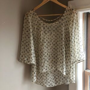 Shear blouse/top